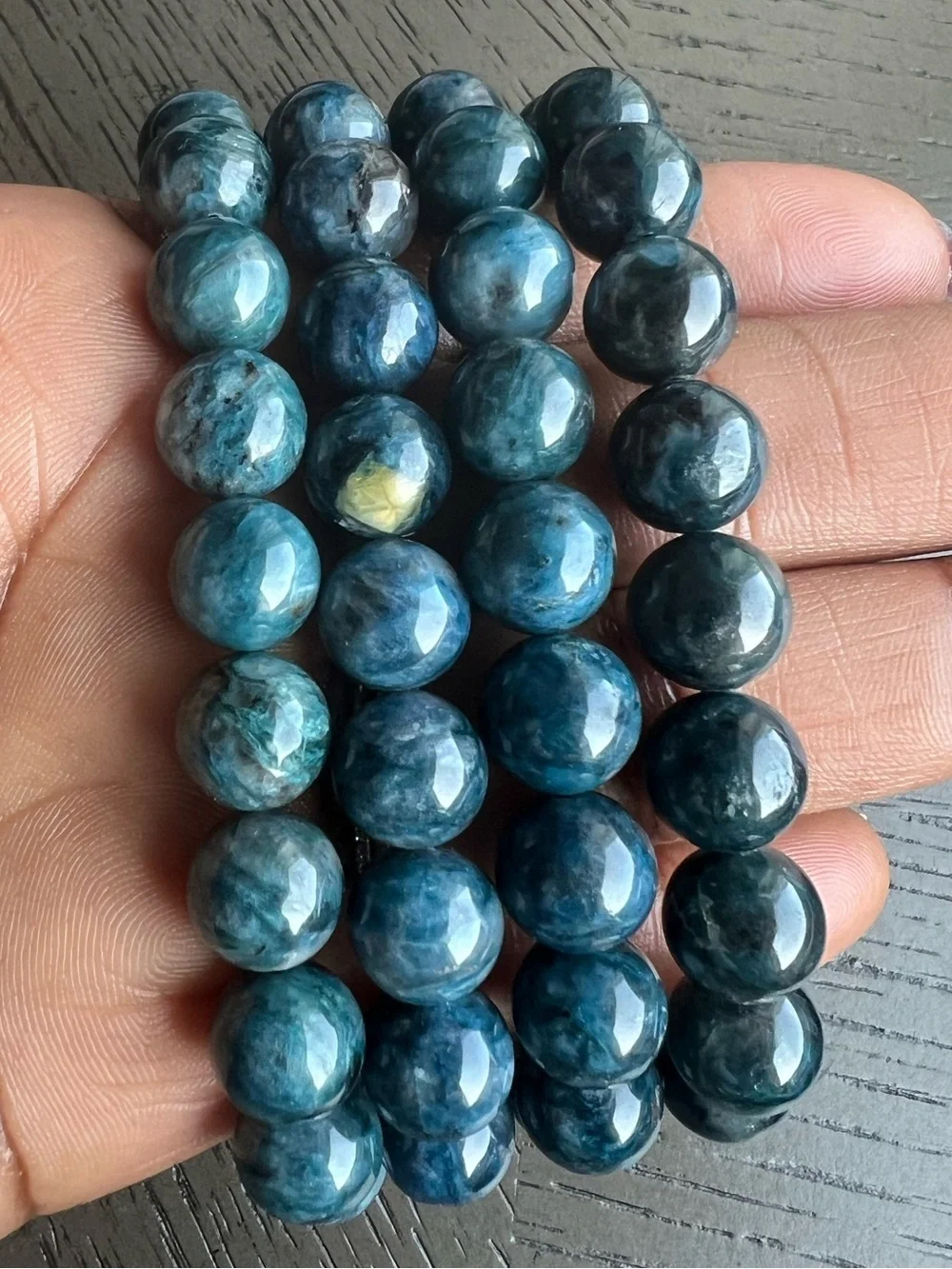 Blue sugilite bracelet 10mm SIZE 6.75’ ( ONE )